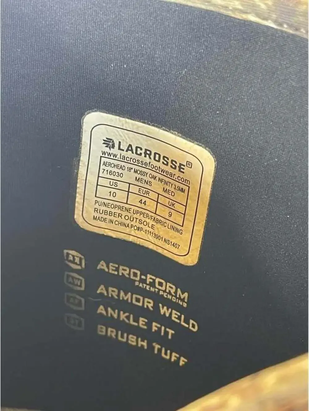 LaCrosse AeroHead Sport 18